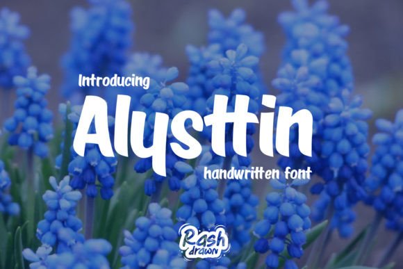 Alysttin: Trendy Handwritten Font