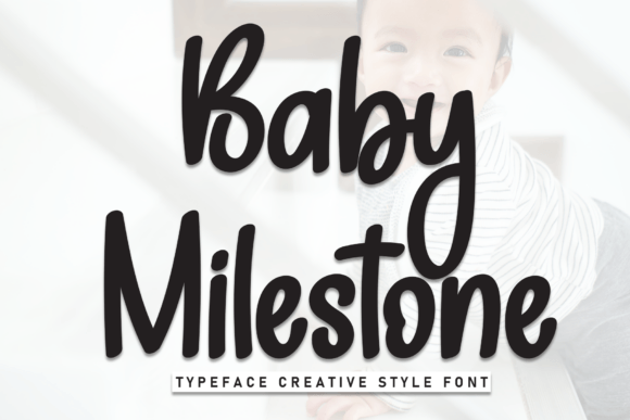 Baby Milestone Font Review