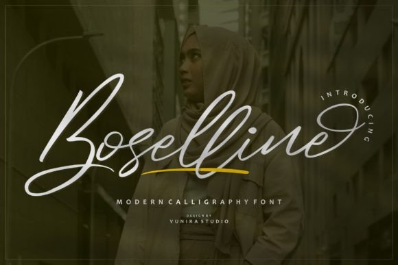 Boselline: A Stylish Script Font