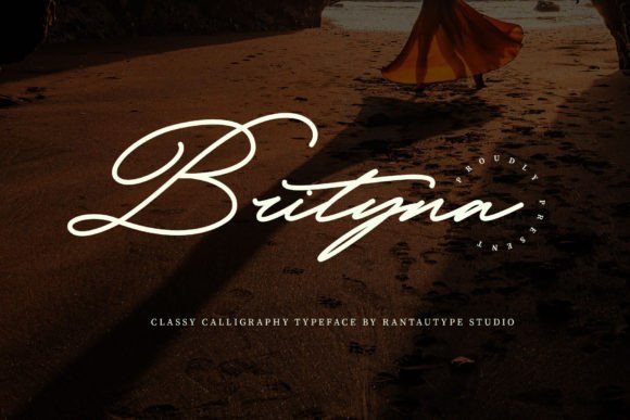 Brityna: A Magical Script Font