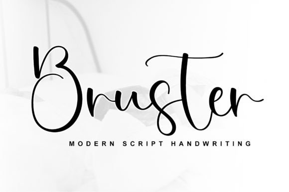 Bruster: A Magical Handwritten Font