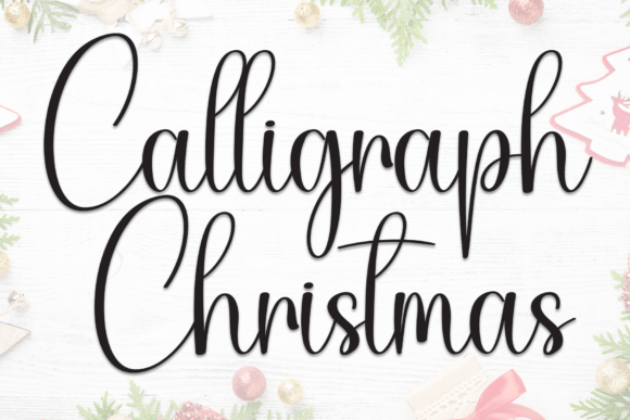 Calligraph Christmas Font