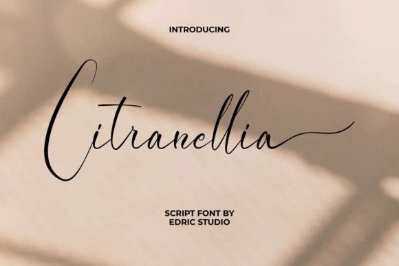 Citranellia Font for Business
