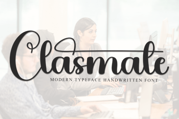 Clasmate: A Magical Script Font