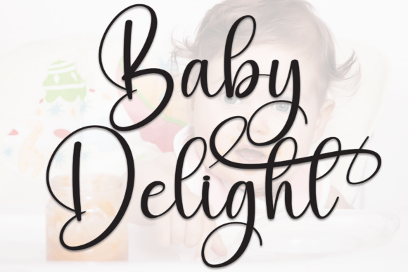 Delight Baby Font for Elegant Design