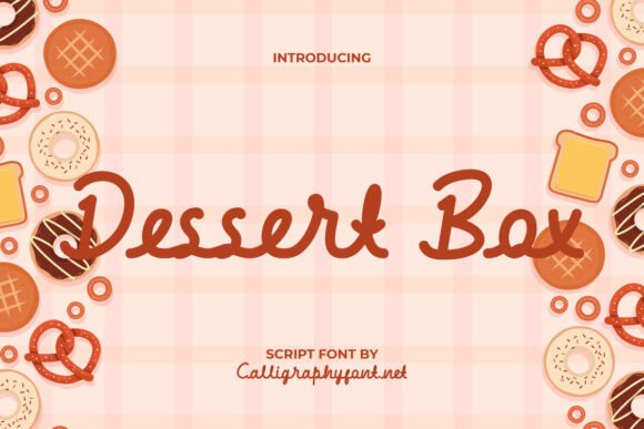 Dessert Box Font Review