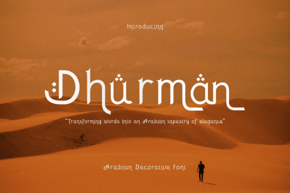 Dhurman: A Decorative Typeface for Creative Web Design
