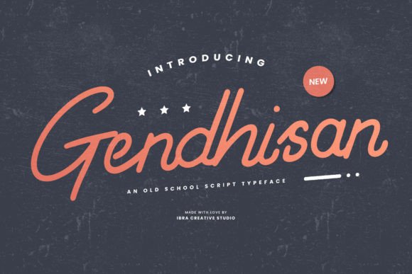 Gendhisan: Timeless Script Font