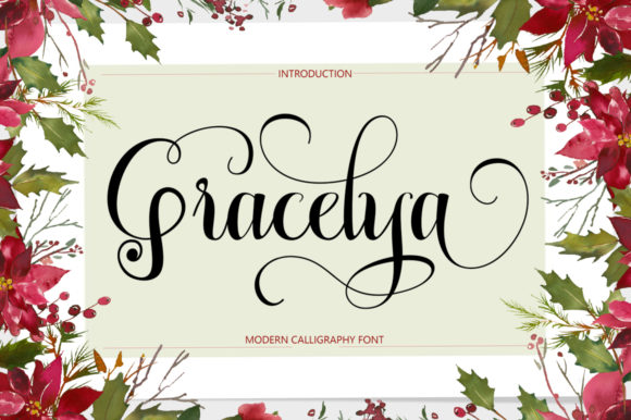 Gracelya: A Graceful Script Font