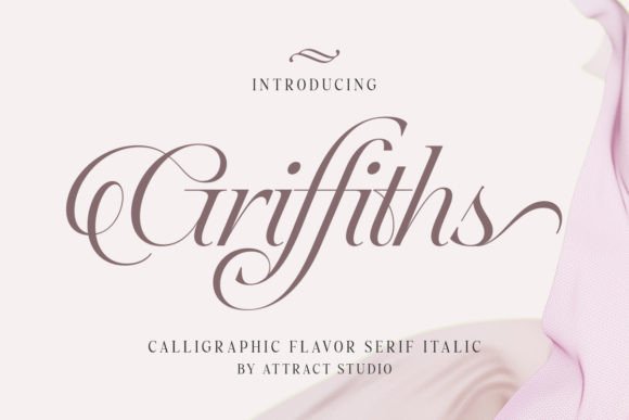 Griffiths: A Font for Elegant Design
