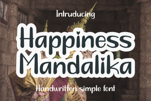 Happiness Mandalika Font
