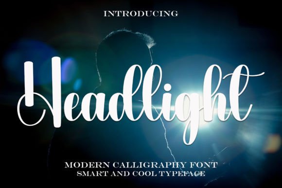 Headlight Font: Elegant Script for Creative Makers