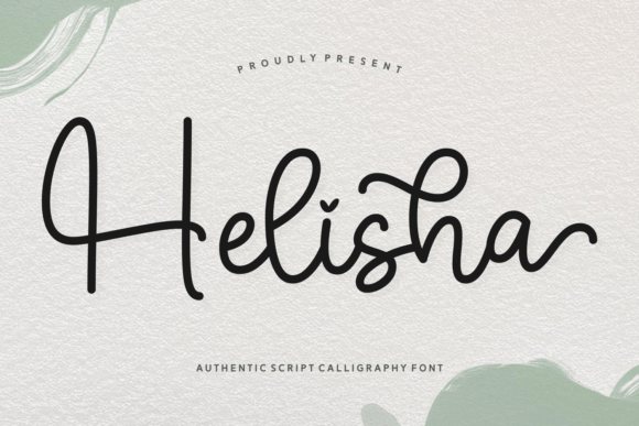 Helisha Font: Elegant Script for Creative Projects