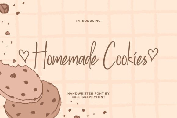 Homemade Cookies Font