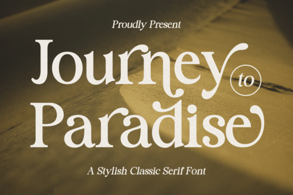 Journey to Paradise Font