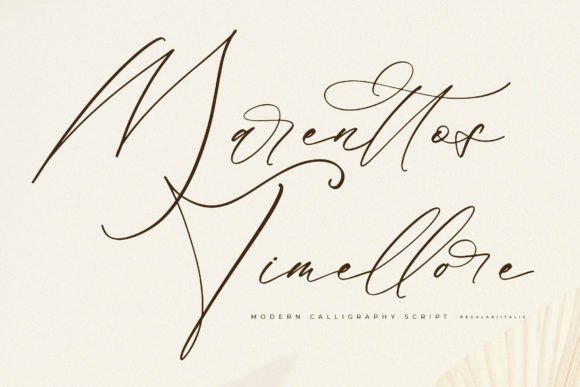 Marenttos Timellore Font for Business
