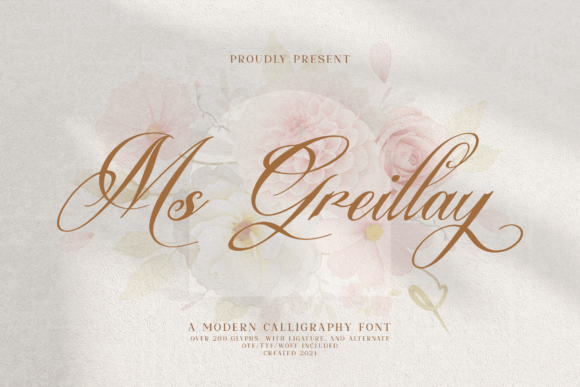 Ms Greillay: A Stylish Script Font
