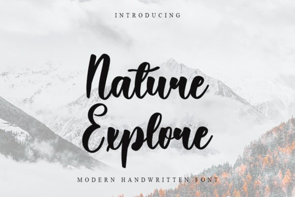 Nature Explorer Font