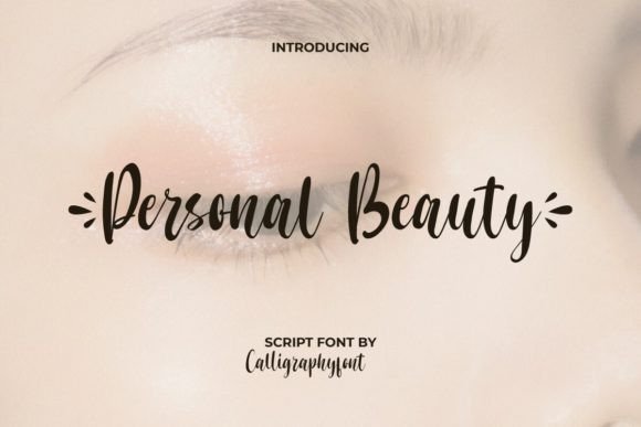 Personal Beauty Font for Elegant Design