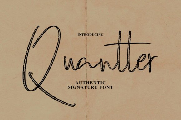 Quantter: A Font for Creative Campaigns