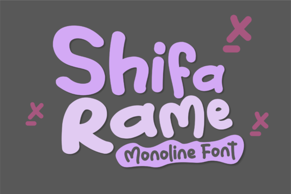 Shifa Rame: A Friendly Font for Digital Campaigns