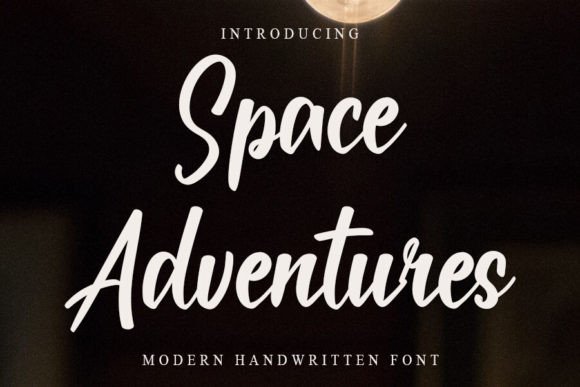 Space Adventures Font for Creative Makers