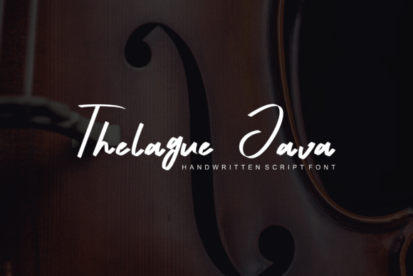 Thelague Java Font for Web Design