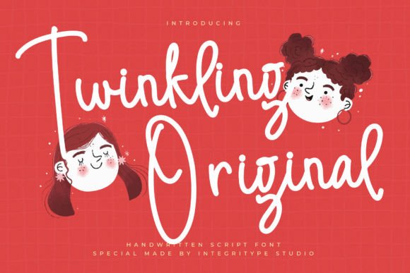 Twinkling Original: A Cute Handwritten Font