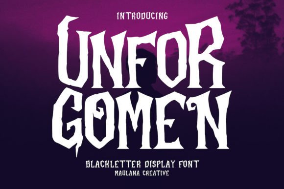 Unforgomen Blackletter Font for Business
