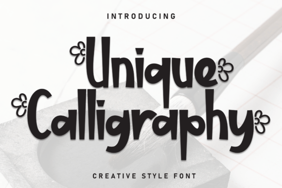 Unique Calligraphy: A Font That Speaks