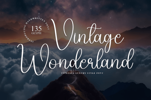 Vintage Wonderland Font for Creative Campaigns